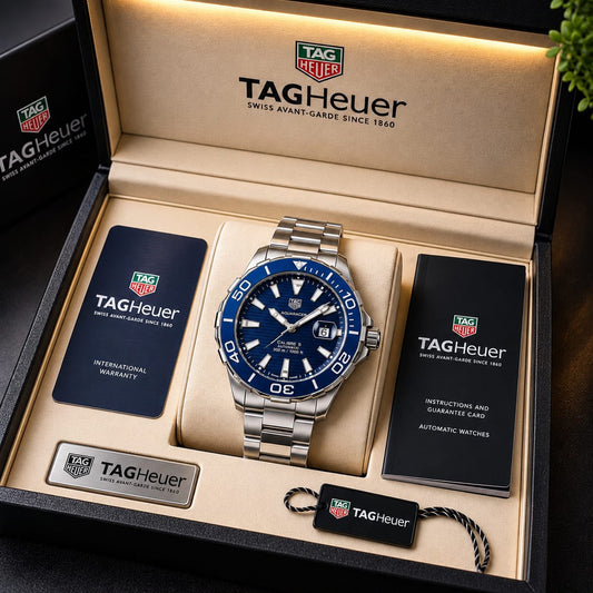 Tag Heuer Aquaracer Calibre 6 – Quartz, Chain Strap with Butterfly Lock