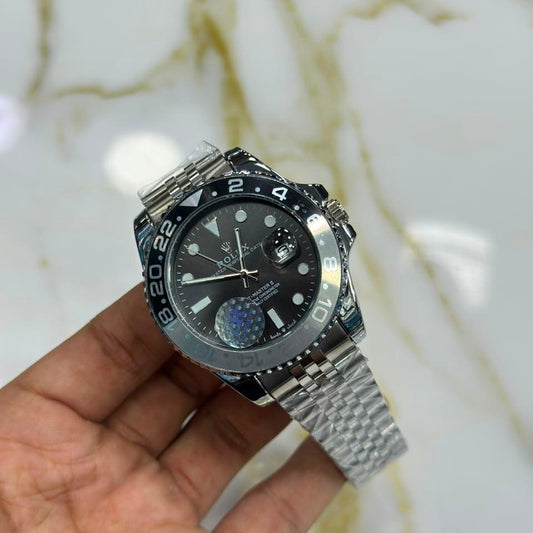 GMT Semi-Automatic Watch – Stainless Steel Chain